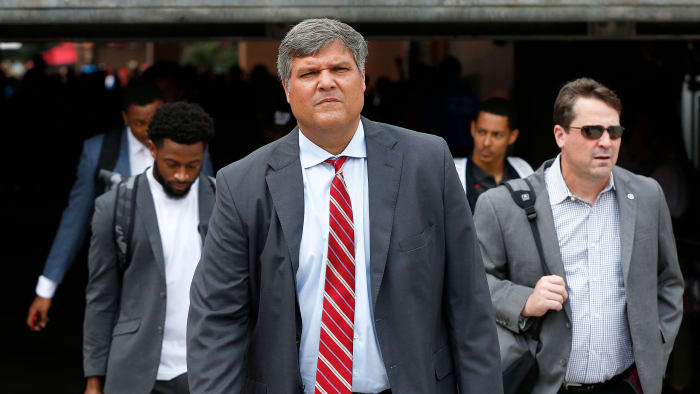 Former Georgia coach Matt Luke